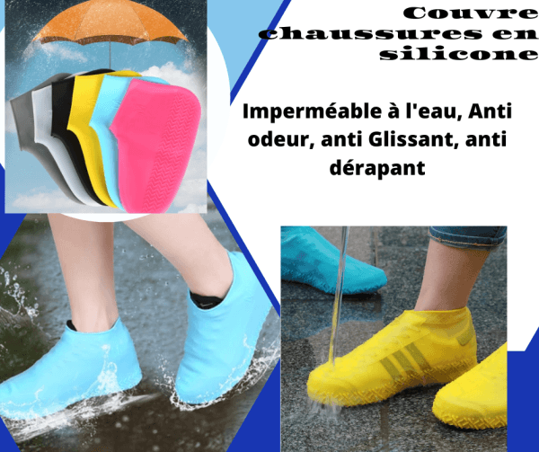 Couvre chaussures en silicone