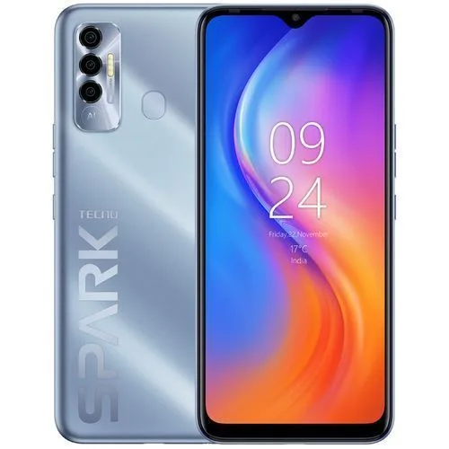 Tecno Spark 7p - 6,8'' HD+ - 4G - 64GB ROM + 4GB RAM - 16Mpx/8Mpx - 5000mAh - Bleu