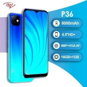 Itel P36 NOUVEAU !!! - 6,5" - 5000mah - 16Go/1Go-13 MOIS