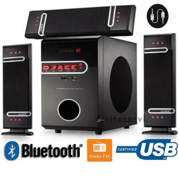 DJACK DJ-D3L – Woofer – Bluetooth Original -USB