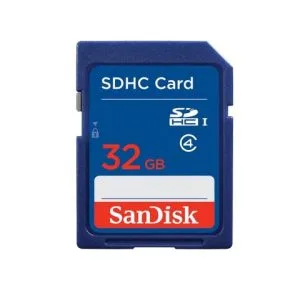 SANDISK 32Go Carte Mémoire SDHC– SDSDB-032G-B35 - 3 mois Garantie