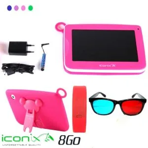 ICONIX Tab Kids - Ram 512Mo - Rom 8Go 7″- 12Mois Garantie