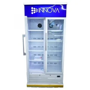 INNOVA 700L - Réfrigérateur Vitré 2 Porte - 12Mois de garantie