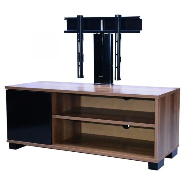 DELTA 110cm Meuble télévision -2 compartiments -12 Mois Garantie
