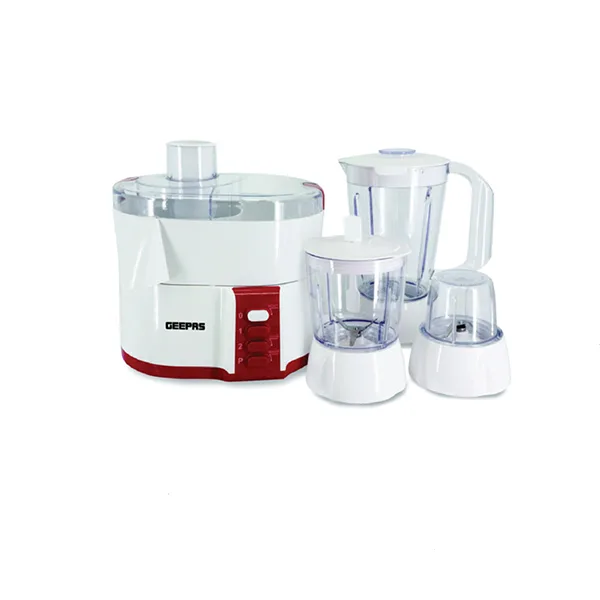 Robot 600W- Mixeur -Centrifugeuse (4 en 1) GEEPAS 9890 - 12 Mois Garantie