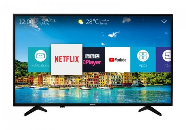 HISENSE 32" - Smart Led Tv 32B6200HW - FHD Numérique - Noir- 12 Mois Garantie