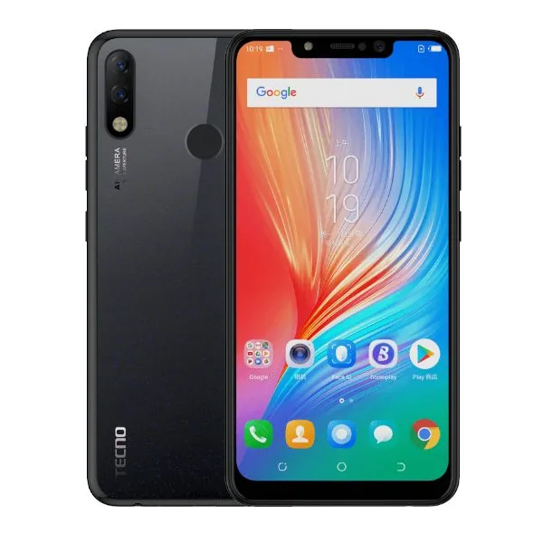 Tecno Spark 3 - 16Gb/1Gb - 6.2 Pouces - HD+ - 13MP+2MP/8MP - Android 8.0 - 3500mAh - 12 Mois Garantie