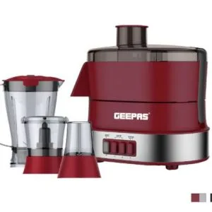 GEEPAS 800W -Robot Multifonctions GS9990 - 4in1- Mixeur -Centrigugeuse - 1 an Garantie