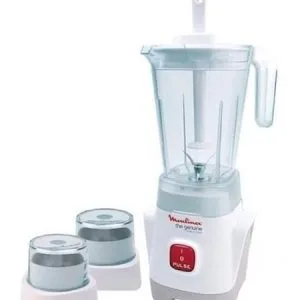 Moulinex Mixeur Geniune – LM 242025 – Blender – 3Bols – 400W – 1.25L- 12 Mois Garantie