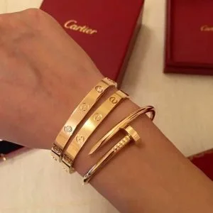 CARTIER -Trinity 3 Bracelets Love