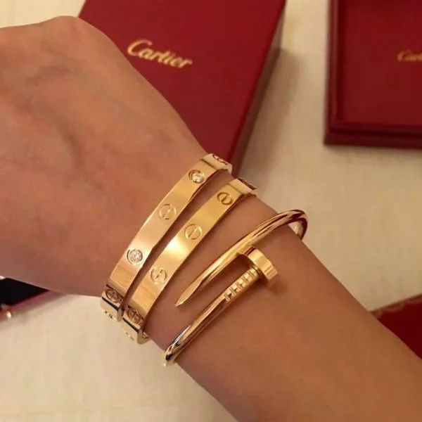 CARTIER -Trinity 3 Bracelets Love