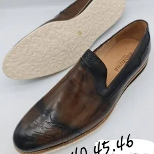 Mocassin Homme-cuir marron