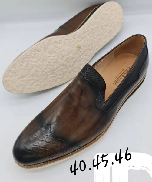 Mocassin Homme-cuir marron