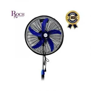 Ventilateur roch noir bleu en matière le plastique