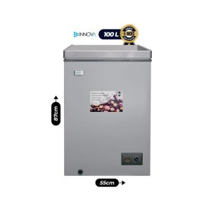 Congélateur coffre Innova 100L In-159 gris