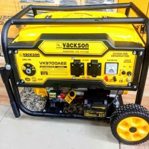 Optez pour le générateur Vackson VK9700AE2 6.5kW : puissant, économique, démarrage électrique, idéal pour les foyers et petits commerces au Cameroun.