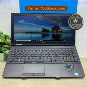 Dell Latitude 5580 Core i5 7ᵉ Génération – 8 Go RAM – SSD 256 Go ou SHDD 500 Go – Écran Full HD 15,6"