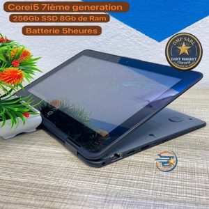 HP ProBook x360 11 G2 EE Core i5 – 8 Go RAM – SSD 256 Go – Écran Tactile Rotatif 360°