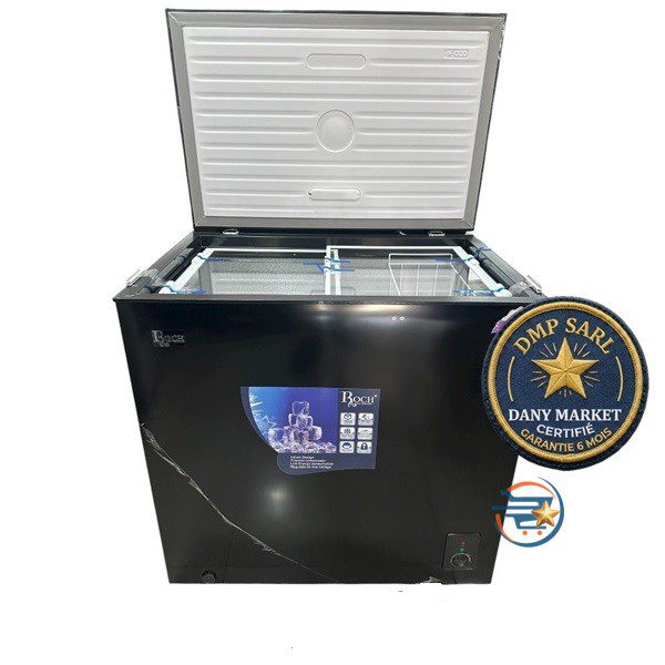 Congélateur coffre ROCH RCF-320-I BLACK – Grande capacité et performance professionnelle