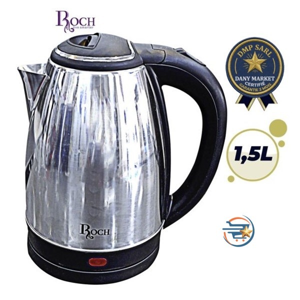 Bouilloire ROCH REK-820-D 1500W – Chauffe rapide et sécurité intégrée