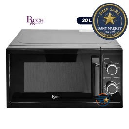 Micro-ondes ROCH RMW-20LX7M-B(B) 20L 700W – Cuisson rapide avec dégivrage et contrôle multi-puissance