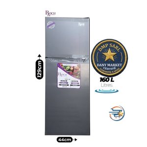 Réfrigérateur combiné ROCH 160L double porte – Économique et pratique