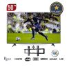 Smart TV ROCH / 50 pouces RH-LE50DSA-B / Grand écran connecté idéal pour salon à Douala