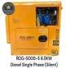 Groupe électrogène ROCH RDG-5000-S 6,5 kW Diesel silencieux disponible chez DANY MARKET avec livraison au Cameroun et dans la zone CEMAC