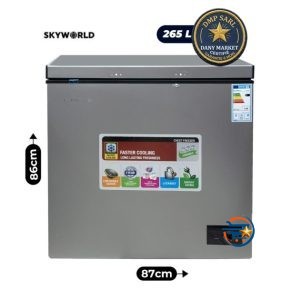 Congélateur Coffre SKYWORLD BF265CF 265 Litres Classe A++ Tropicalisé disponible chez DANY MARKET Cameroun