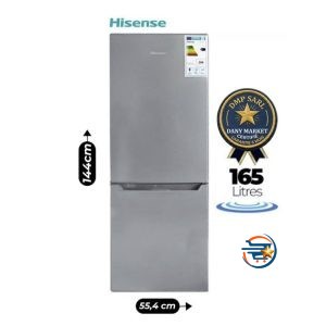 Réfrigérateur combiné HISENSE RD-23DC4SA 165 Litres avec dégivrage automatique