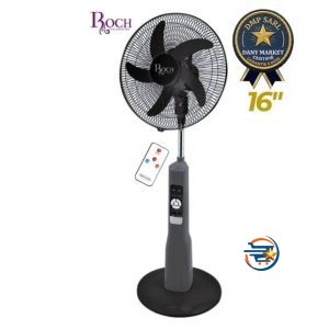 Ventilateur rechargeable ROCH RSF-918R-B 18 pouces avec batterie et télécommande disponible chez DANY MARKET.
